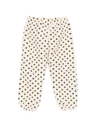 Pantaloni per bambina Konges Slojd  Kids beige a pois KS105714 P30119 KONGES SLOJD KIDS 
