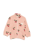 Giubbino per bambina Konges Slojd  Kids rosa con stampa cherry KS105720 P00050 KONGES SLOJD KIDS 