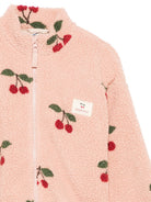 Giubbino per bambina Konges Slojd  Kids rosa con stampa cherry KS105720 P00050 KONGES SLOJD KIDS 