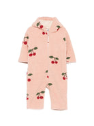 Tuta intera per neonata Konges Slojd  Kids rosa con motivo cherry KS105721 P00050 KONGES SLOJD KIDS 