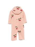 Tuta intera per neonata Konges Slojd  Kids rosa con motivo cherry KS105721 P00050 KONGES SLOJD KIDS 