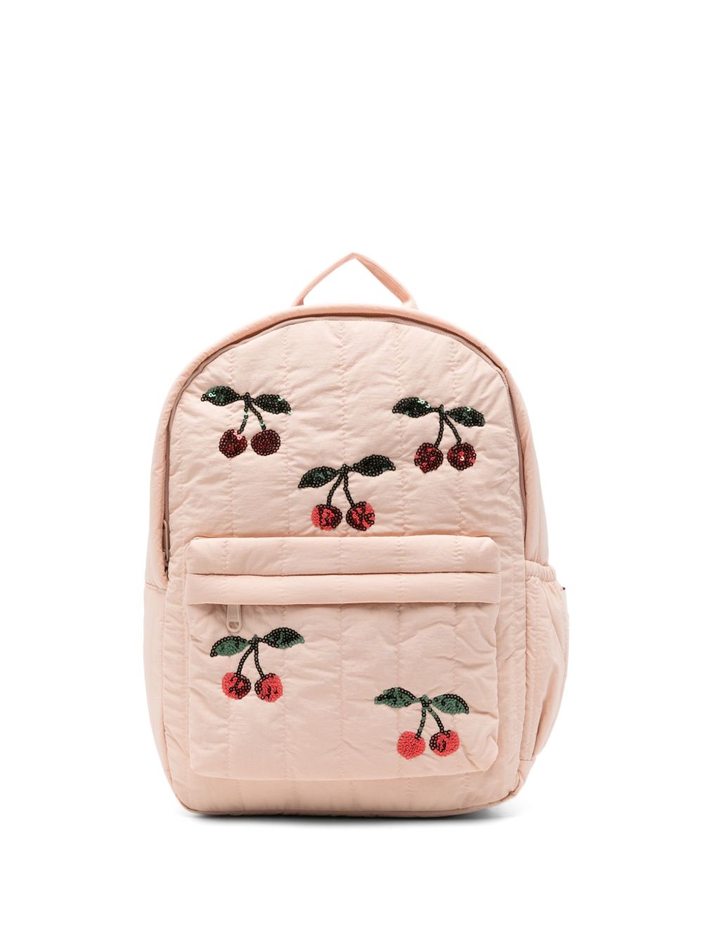 Zaino per bambina Konges Slojd Kids rosa con motivo ciliegie con paillettes KS105732 S25036 KONGES SLOJD KIDS 