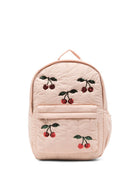Zaino per bambina Konges Slojd Kids rosa con motivo ciliegie con paillettes KS105732 S25036 KONGES SLOJD KIDS 