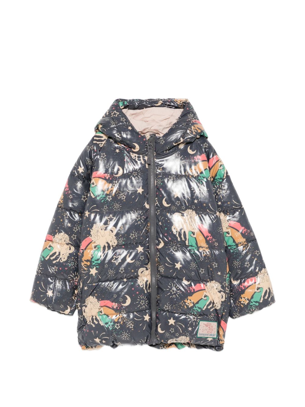 Giubbino per bambina Konges Slojd  Kids multicolor stampa unicorno KS105736 P20039 KONGES SLOJD KIDS 