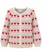 Cardigan per bambina Konges Slojd  Kids multicolor con intrasio KS105906 P15031 KONGES SLOJD KIDS 