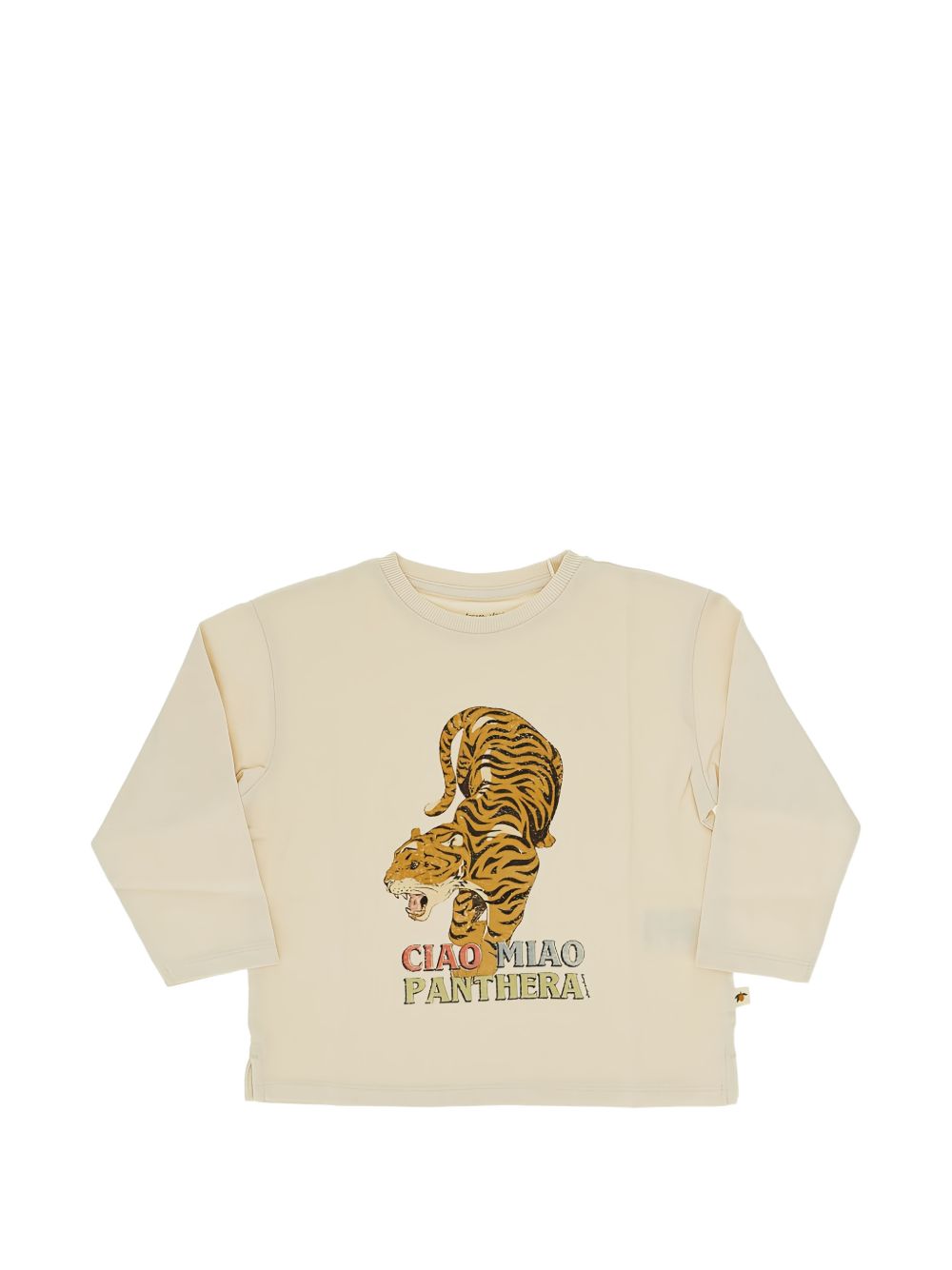 T-shirt per bambino Konges Sløjd Kids bianca con stampa animali KS106018 S00003 KONGES SLOJD KIDS 