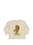 T-shirt per bambino Konges Sløjd Kids bianca con stampa animali KS106018 S00003 KONGES SLOJD KIDS 