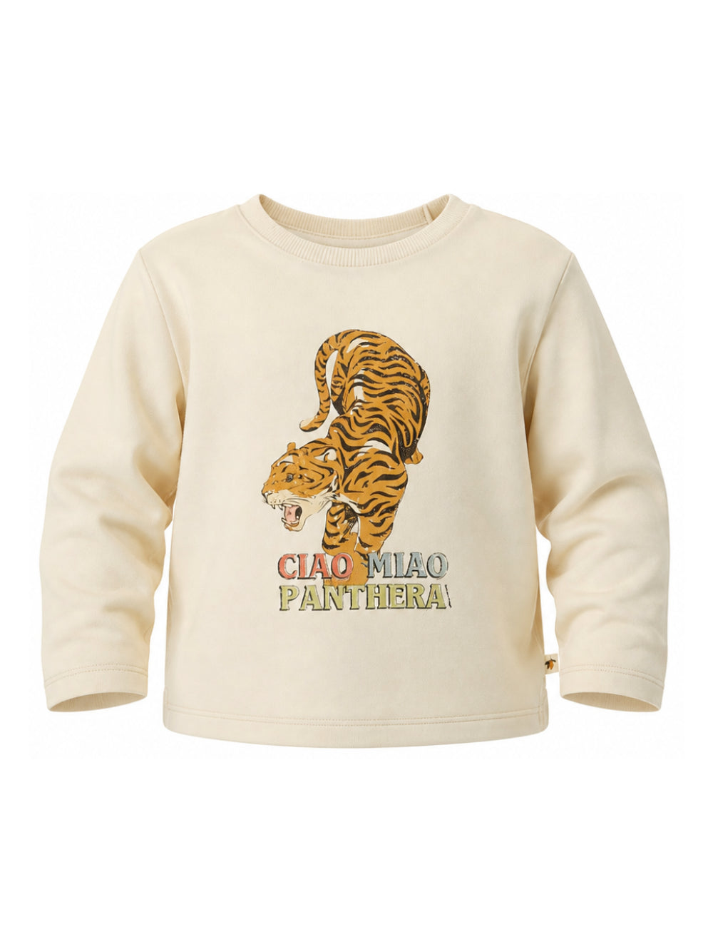 T-shirt per bambino Konges Sløjd Kids bianca con stampa animali KS106018 S00003 KONGES SLOJD KIDS 