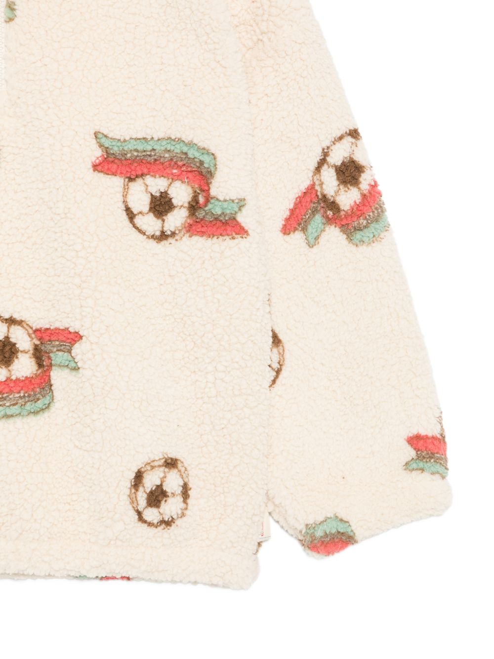 Felpa per bambino Konges Slojd beige con stampa grafica KS106047 P30026 KONGES SLOJD KIDS 