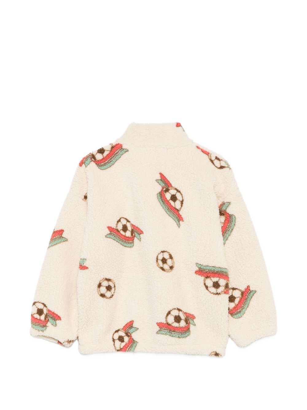 Felpa per bambino Konges Slojd beige con stampa grafica KS106047 P30026 KONGES SLOJD KIDS 