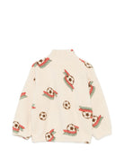Felpa per bambino Konges Slojd beige con stampa grafica KS106047 P30026 KONGES SLOJD KIDS 