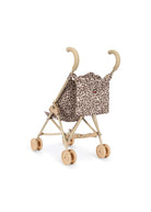 Passeggino per bambole per bambina Konges Slojd Kids marrone con stampa animalier KS106098 P99077 KONGES SLOJD KIDS 