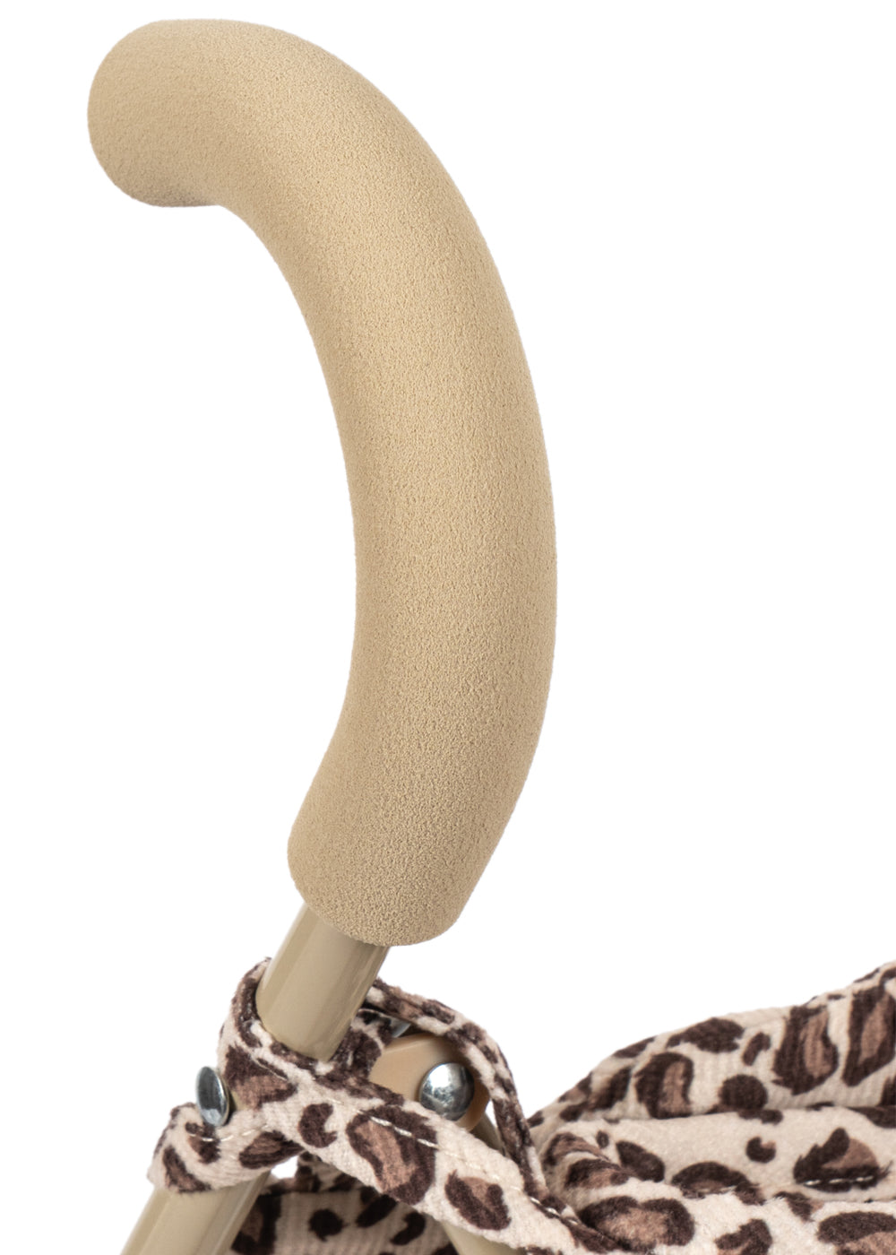 Passeggino per bambole per bambina Konges Slojd Kids marrone con stampa animalier KS106098 P99077 KONGES SLOJD KIDS 