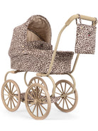 Carrozzina per le bambole Konges Slojd Kids marrone con stampa animalier KS106099 P99077 KONGES SLOJD KIDS 