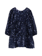 Abito per bambina Konges Slojd Kids blu con decorazione con paillettes KS106100 S15080 KONGES SLOJD KIDS 