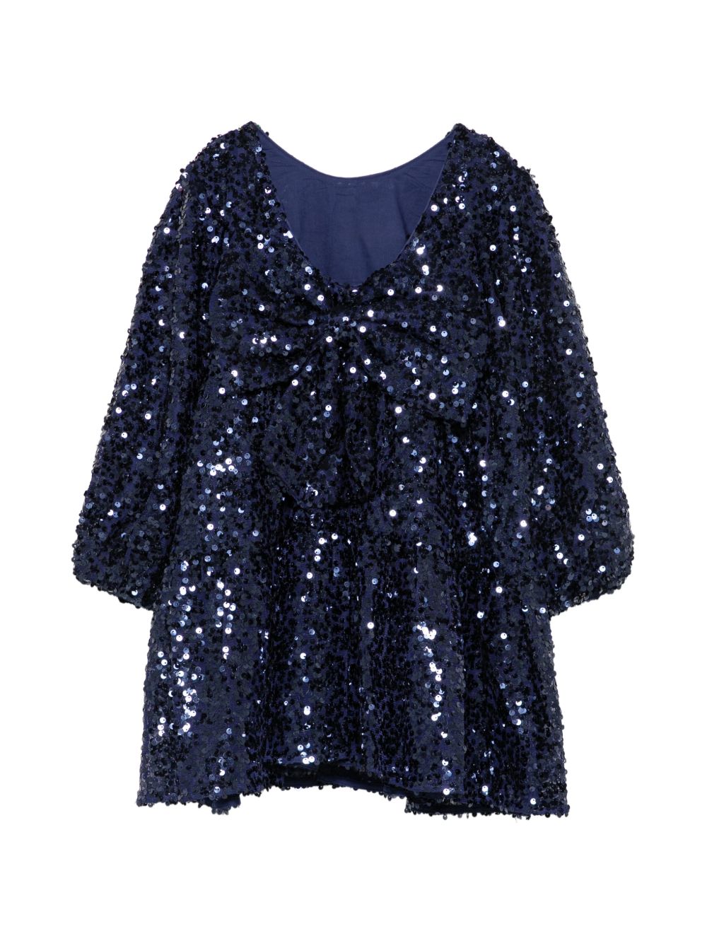 Abito per bambina Konges Slojd Kids blu con decorazione con paillettes KS106100 S15080 KONGES SLOJD KIDS 