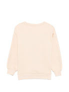 Felpa per bambina Konges Slojd beige con decorazione sul davanti KS106104 S00008 KONGES SLOJD KIDS 
