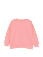 Felpa per bambina Konges Slojd Kids rosa con decorazione con paillettes KS106104 S30144 KONGES SLOJD KIDS 