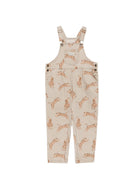 Salopette per bambino Konges Slojd beige con stampa tigre all-over KS106131 P10098 KONGES SLOJD KIDS 