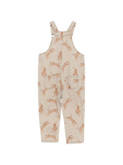 Salopette per bambino Konges Slojd beige con stampa tigre all-over KS106131 P10098 KONGES SLOJD KIDS 