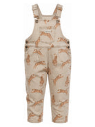 Salopette per bambino Konges Slojd beige con stampa tigre all-over KS106131 P10098 KONGES SLOJD KIDS 