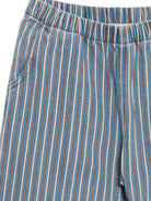 Pantaloni per bambino Konges Slojd Kids blu a righe con vita elasticizzata KS106133 P30026 KONGES SLOJD KIDS 