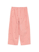 Pantaloni per bambina Konges Slojd rosacon stampa ciliegia all-over KS106147 P30137 KONGES SLOJD KIDS 