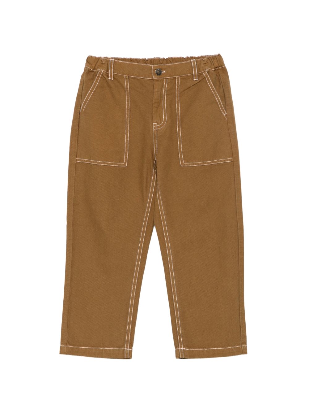 Pantaloni per bambino Konges Slojd Kids marrone a gamba dritta KS106210 S25152 KONGES SLOJD KIDS 