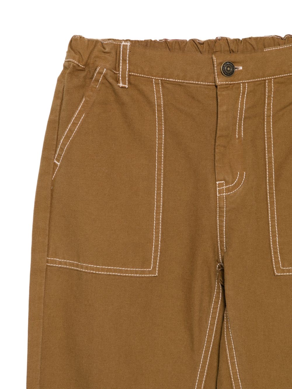Pantaloni per bambino Konges Slojd Kids marrone a gamba dritta KS106210 S25152 KONGES SLOJD KIDS 