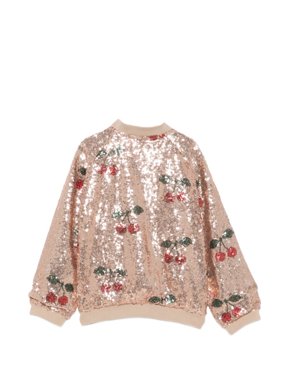 Giubbino per bambina Konges Slojd Kids rosa con motivo a ciliegie impreziosita da paillettes KS106257 P00050 KONGES SLOJD KIDS 