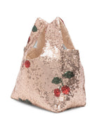 Borsa per bambina Konges Slojd Kids color oro con motivo ciliegia KS106259 P00050 KONGES SLOJD KIDS 