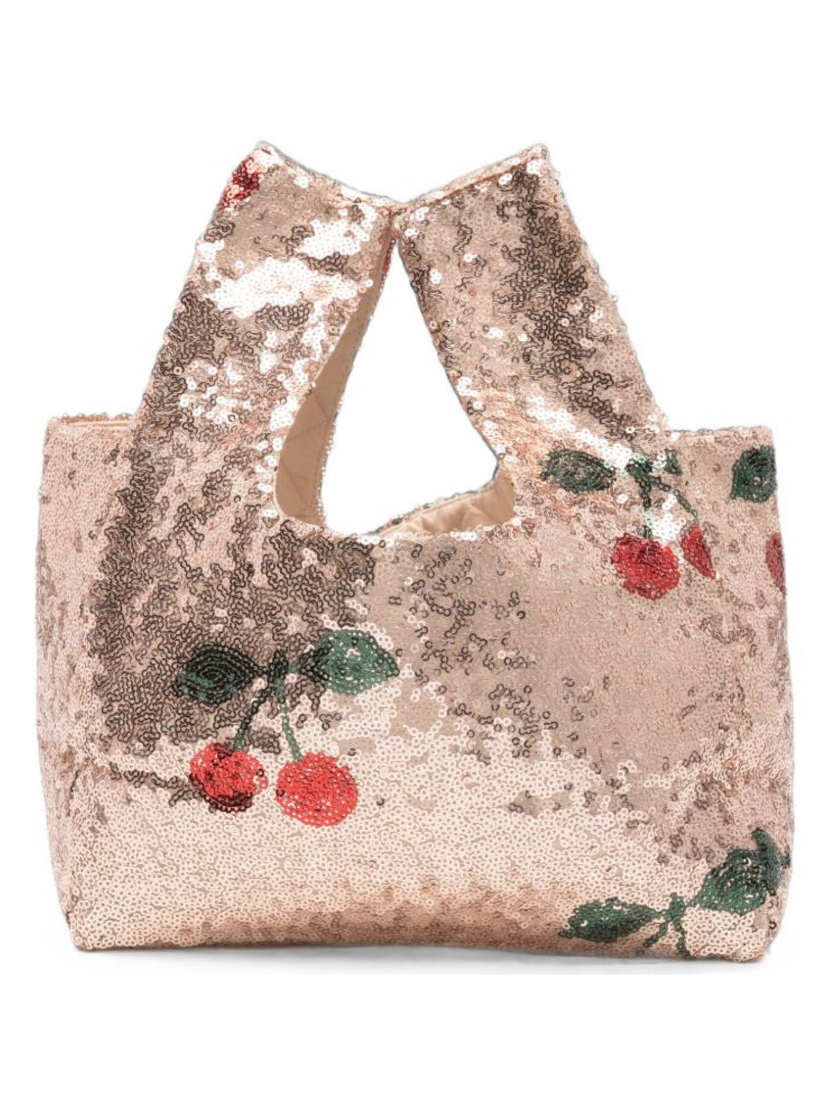 Borsa per bambina Konges Slojd Kids color oro con motivo ciliegia KS106259 P00050 KONGES SLOJD KIDS 