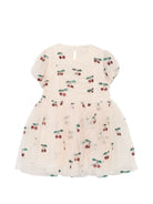 Abito per bambina Konges Slojd Kids rosa con design ciliegie glitterate KS106301 P00052 KONGES SLOJD KIDS 
