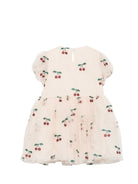 Abito per bambina Konges Slojd Kids rosa con design ciliegie glitterate KS106301 P00052 KONGES SLOJD KIDS 