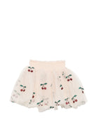 Gonna per bambina Konges Slojd Kids rosa con motivo ciliegia KS106302 P00052 KONGES SLOJD KIDS 