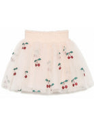 Gonna per bambina Konges Slojd Kids rosa con motivo ciliegia KS106302 P00052 KONGES SLOJD KIDS 