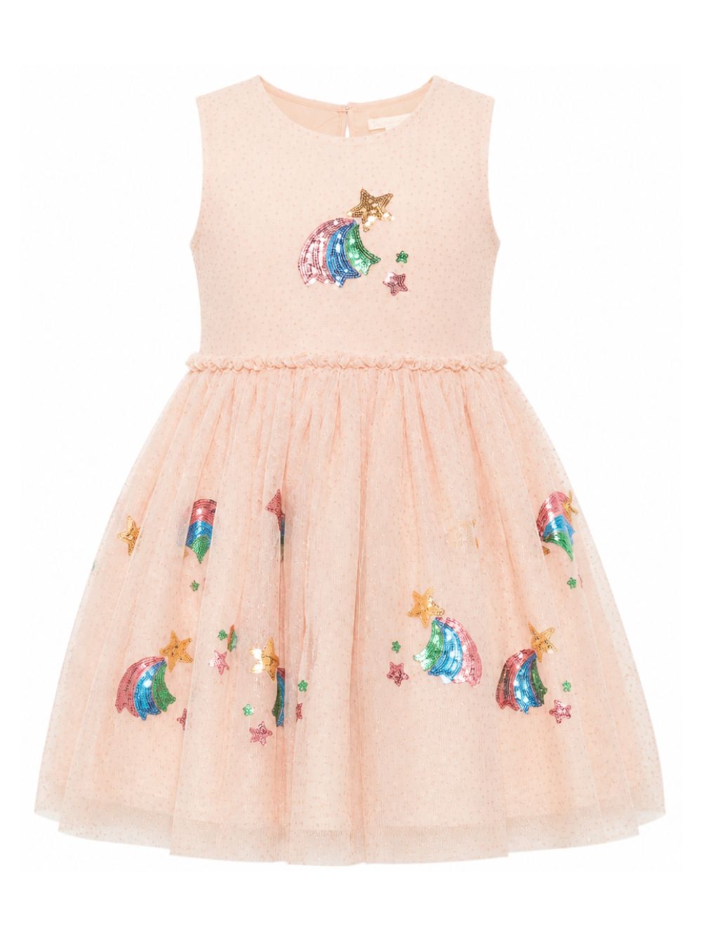 Abito per bambina Konges Slojd Kids rosa con motivo stelle KS106332 P20037 KONGES SLOJD KIDS 