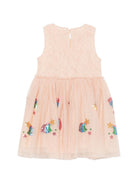Abito per bambina Konges Slojd Kids rosa con motivo stelle KS106332 P20037 KONGES SLOJD KIDS 