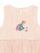 Abito per bambina Konges Slojd Kids rosa con motivo stelle KS106332 P20037 KONGES SLOJD KIDS 