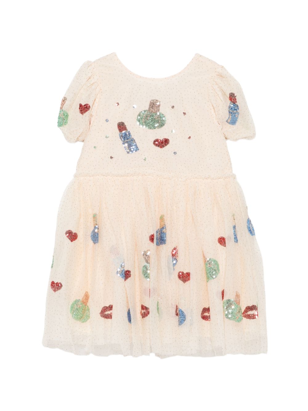 Abito per bambina Konges Slojd Kids beige in tulle KS106333 P30136 KONGES SLOJD KIDS 