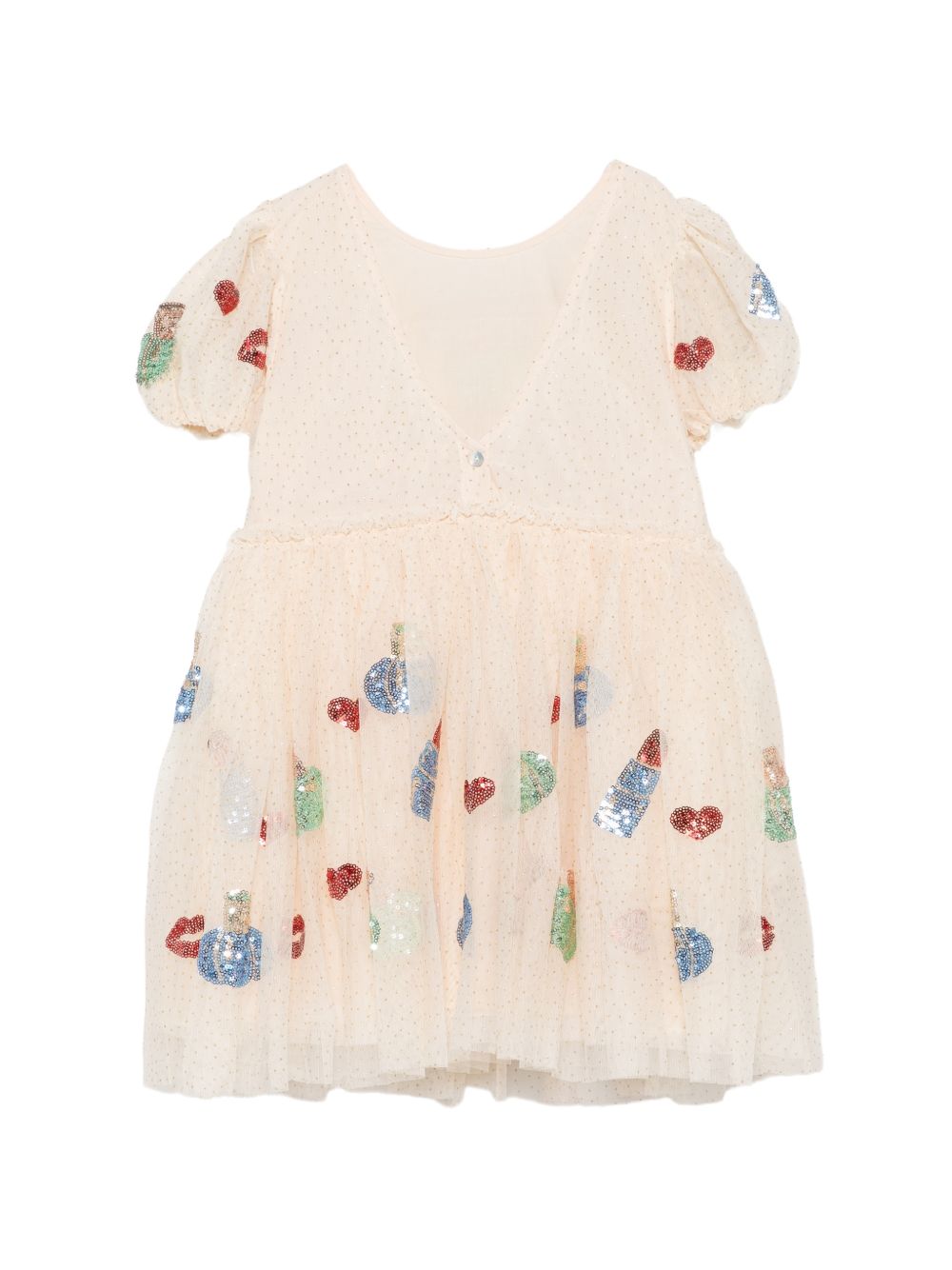 Abito per bambina Konges Slojd Kids beige in tulle KS106333 P30136 KONGES SLOJD KIDS 