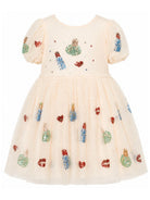 Abito per bambina Konges Slojd Kids beige in tulle KS106333 P30136 KONGES SLOJD KIDS 