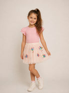 Gonna per bambina Konges Slojd Kids rosa con strato superiore in tulle KS106334 P20037 KONGES SLOJD KIDS 