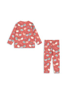 Pigiama per bambina Konges Slojd Kids rosa con stampa ballerine all-over KS106378 BLUSH KONGES SLOJD KIDS 