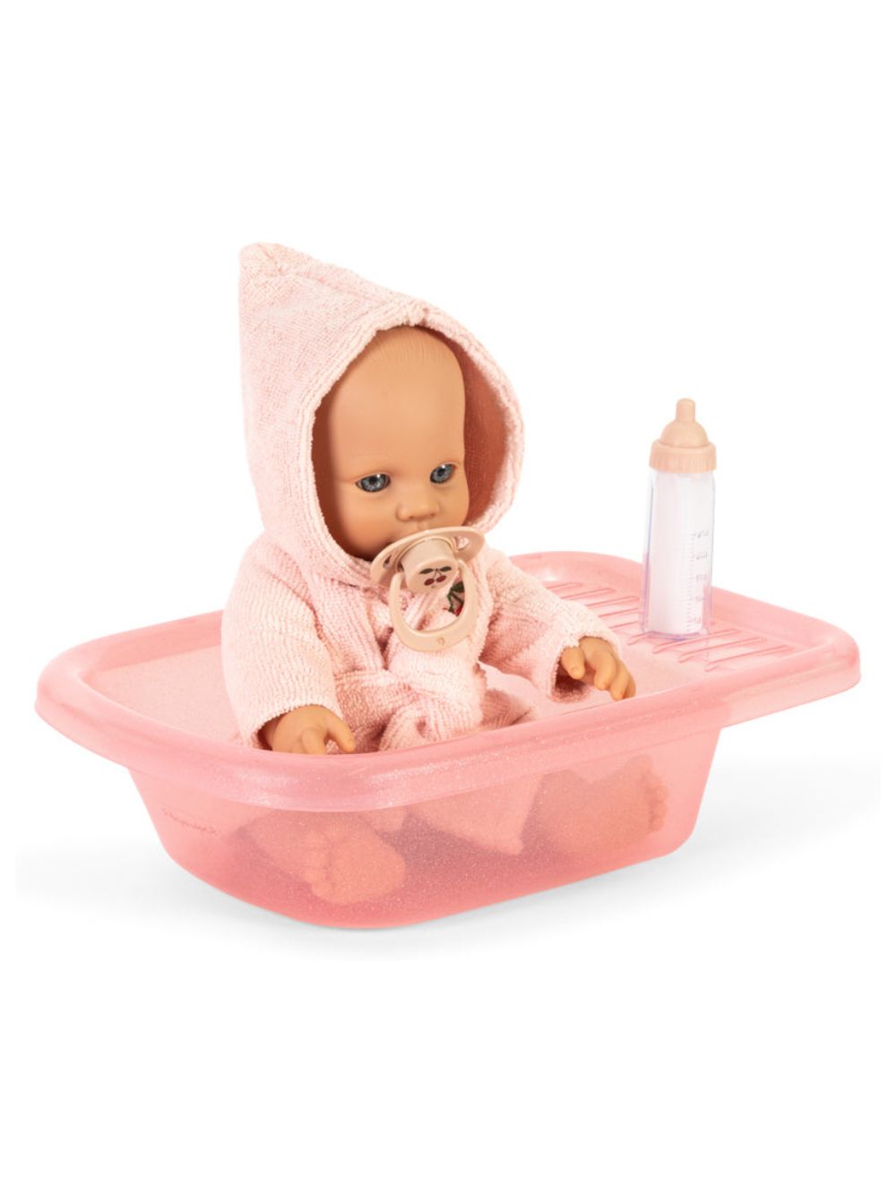 Set da bagno e bambola Isola per bambina Konges Slojd Kids rosa con accessori KS106448 CHERRY KONGES SLOJD KIDS 