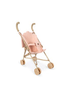 Set bambola e passeggino Poppy per bambina Konges Slojd Kids rosa con motivo ciliegie KS106579 PINK KONGES SLOJD KIDS 