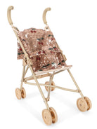 Passeggino per bambole per bambina Konges Slojd Kids rosa con motivo ciliegie KS106605 CHERRY KONGES SLOJD KIDS 