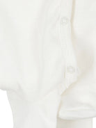 Tutina per neonati Konges Slojd Kids bianca con scritta "my first christmas" ricamata KS107961 WHITE KONGES SLOJD KIDS 