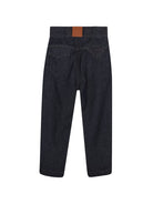 Jeans per bambino Lanvin Enfant in denim con cuciture a contrasto N30420 Z28 LANVIN KIDS 