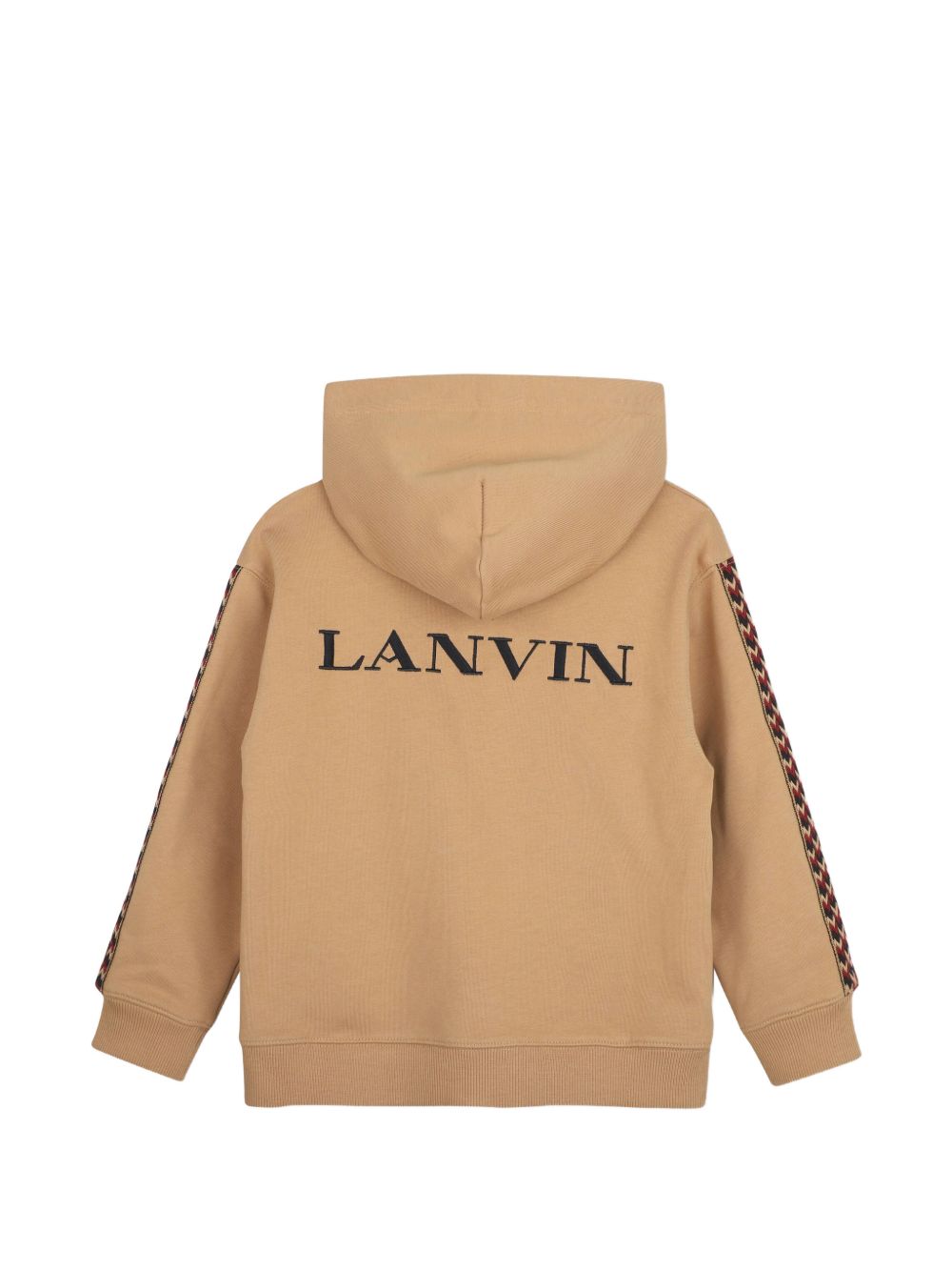 Felpa per bambino Lanvin Kids beige con motivo chevron N30424 276 LANVIN KIDS 